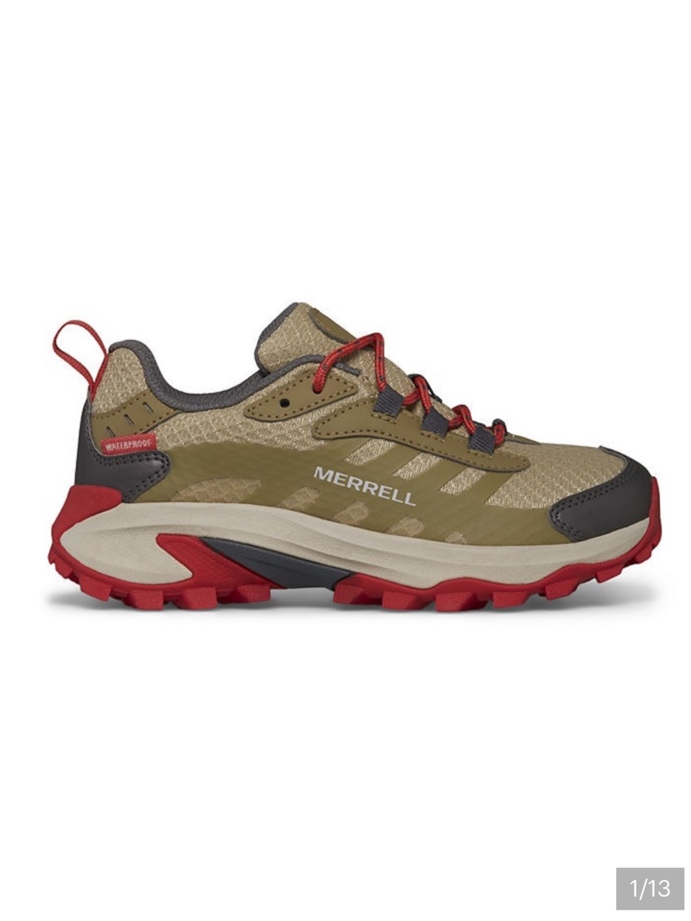 Merrell Tan and Red Sneakers
Outdoor Performance